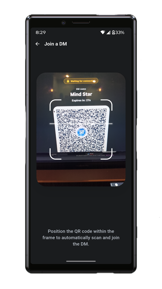Scan to Join